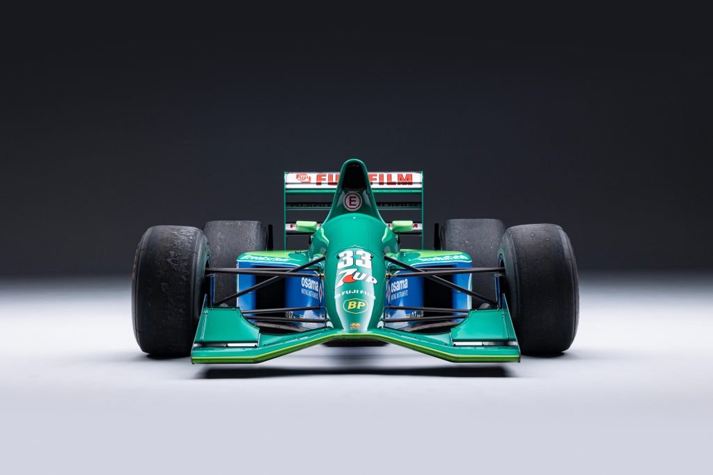 For sale: Schumacher’s first F1 car