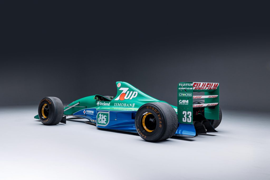 For sale: Schumacher’s first F1 car