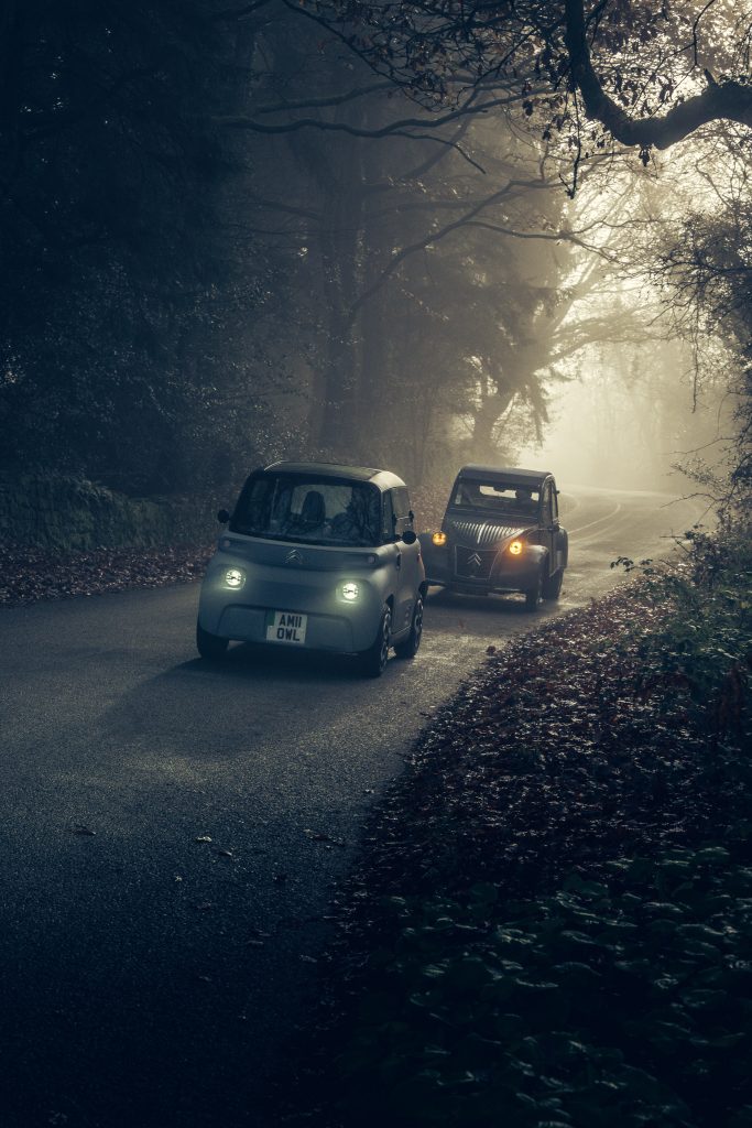 Watch the Citroën Ami meets its ancestor