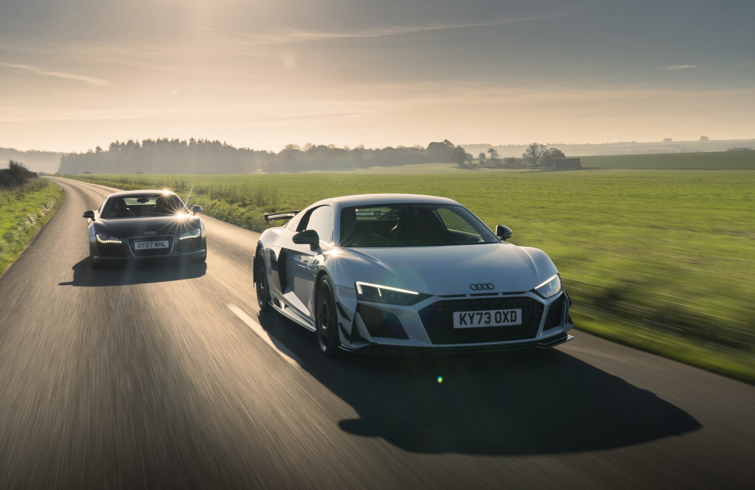 Original Audi R8 v final R8 GT - The Intercooler