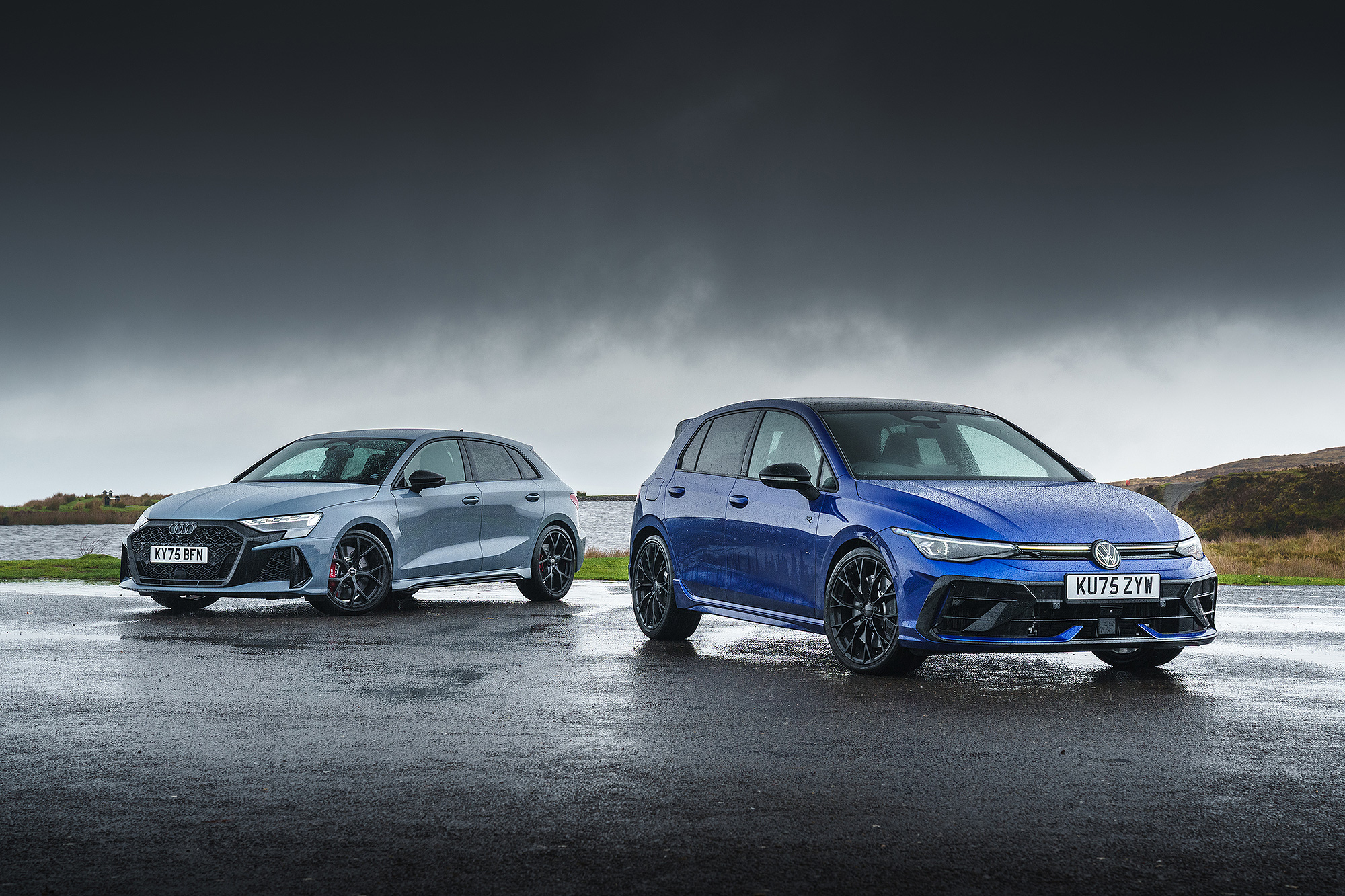 Rs3 Swapped Golf R Stable Mates: Audi RS3 Sportback v VW Golf R - The Intercooler